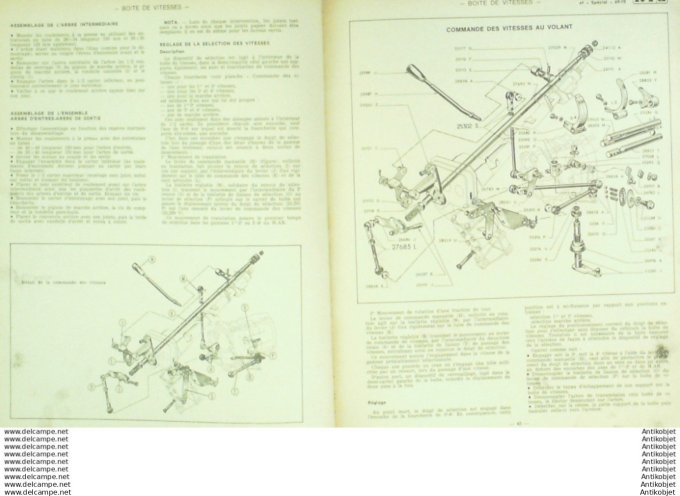 Revue Technique Automobile Simca 1501  #284