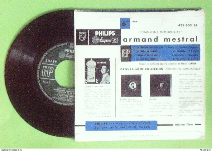 Mestral Armand 45T EP La chanson des blés d'or 1956