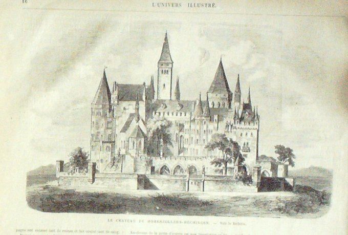 L'Univers illustré 1871 # 835 Rosny (93) Allemaghne Hohenzollern-Héchingen L'adoration des mages