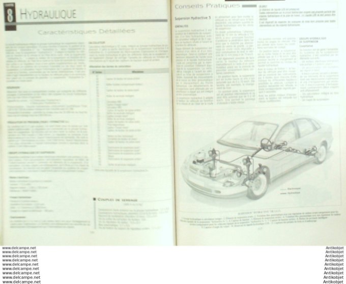 Revue Technique Automobile Citroën C5 diesel  #654