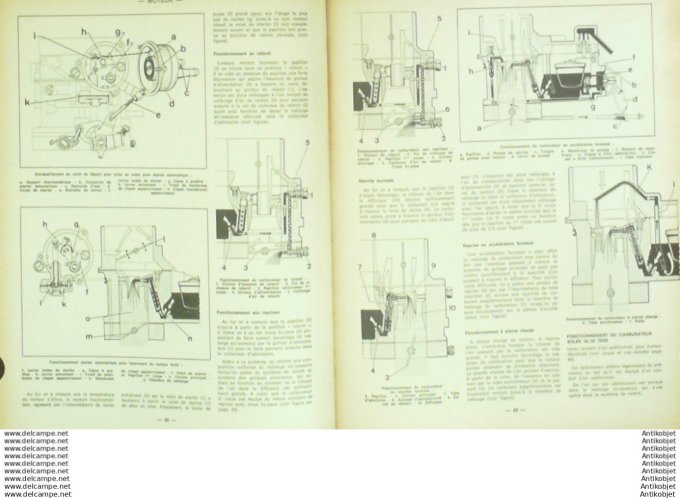 Revue Technique Automobile Audi 100 Renault 12  #321