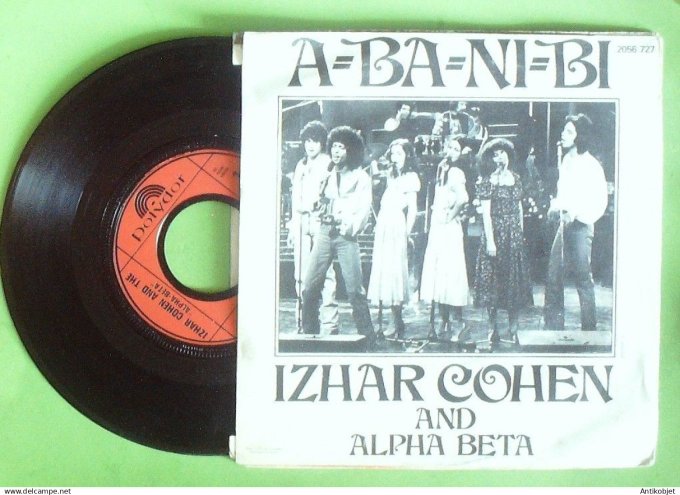 Cohen Izhar 45T SP A-ba-ni-bi 1978 eurovision