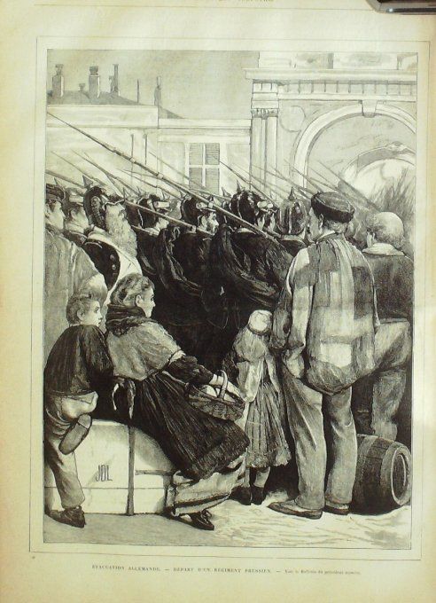 L'Univers illustré 1871 # 863 Le Havre (76)  Mont-Valérien (92) Versailles (78) Italie Mont-Cenis