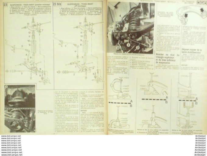 R.T Automobile Volkswagen Transporter Ford Fiesta Peugeot 104   # 509