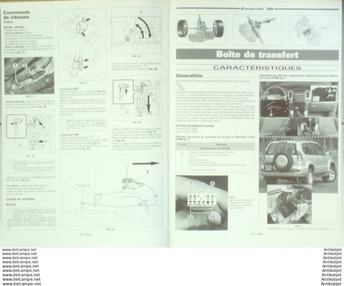 Revue Technique Automobile Toyota Land Cruiser 02/2003  #696