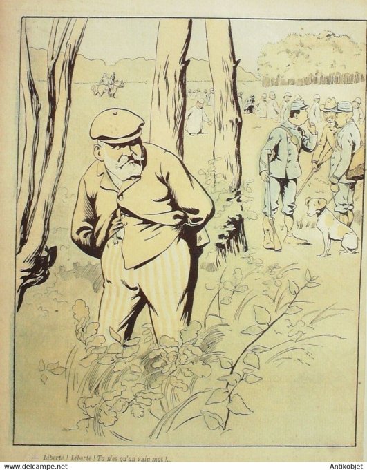 L'Assiette au beurre 1902 n° 86 Les Chasseurs De La Nezière