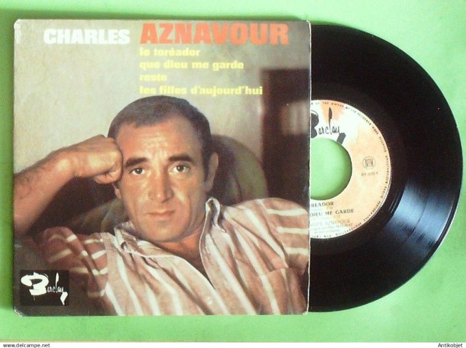 Aznavour Charles 45T EP Le Toréador 1964