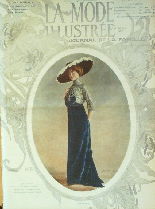 Journal Mode illustrée 1911 # 8 Blouses Paletots