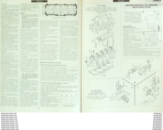 Revue Technique Automobile Volkswagen Golf IV Renault Mégane & Clio  #622
