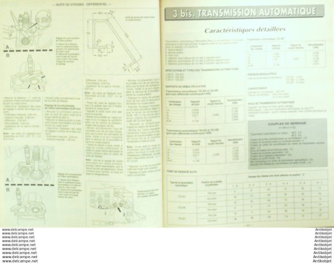 Revue Technique Automobile Mercedes-Benz C200D Citroën BX19 Nissam Almera  #578