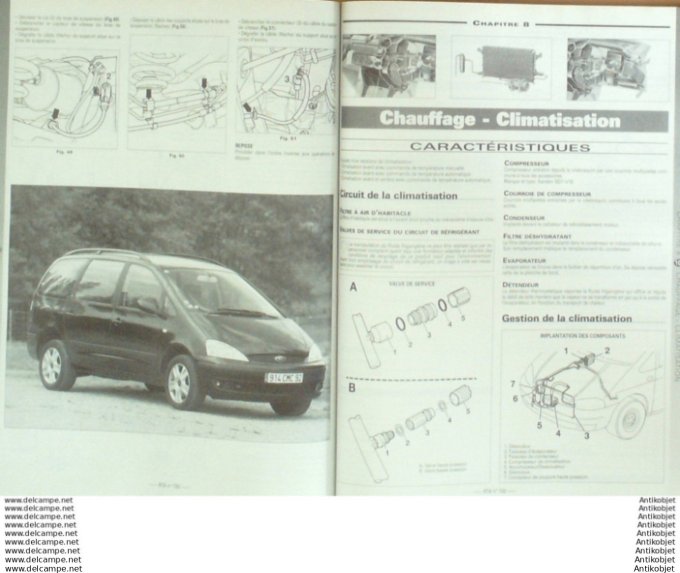 R.T Automobile Ford Galaxy Seat Alhambra VW Sharan 06/2000   # 732