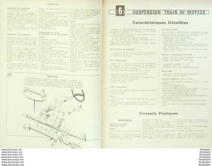 Revue Technique Automobile Volkswagen Golf Scirocco 1977 Citroën Gs 1130 Gs  #389