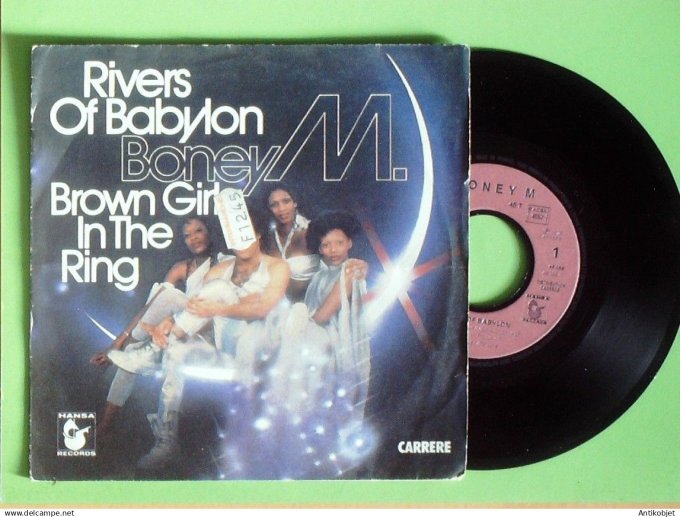 Boney M. 45T SP Rivers of Babylon 1978