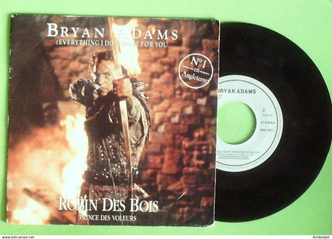 Robin des bois Film 45T SP Bryan Adams 1991