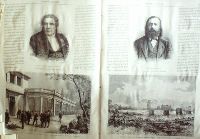 L'Univers illustré 1872 # 919 Arles (23) Chatou (92) Nvelle-Zélande Wanganui Grèce Athènes