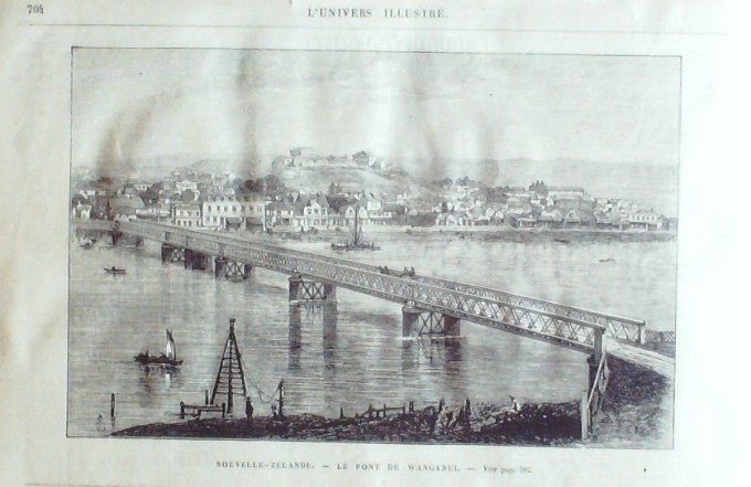 L'Univers illustré 1872 # 919 Arles (23) Chatou (92) Nvelle-Zélande Wanganui Grèce Athènes