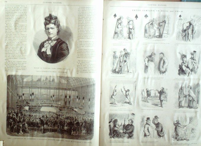 L'Univers illustré 1872 # 924 Espagne Sierra-Morena Usa Boston Cap Bonne-Espérance Mont-Palatin