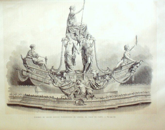 L'Univers illustré 1873 # 935 Angleterre banque Japon Kiyoto Madrid Cortès ïle de Réunion cyclone  