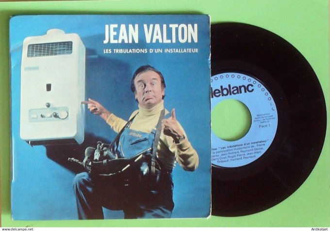 Valton Jean 45T EP Tribulations dun installateur 1965