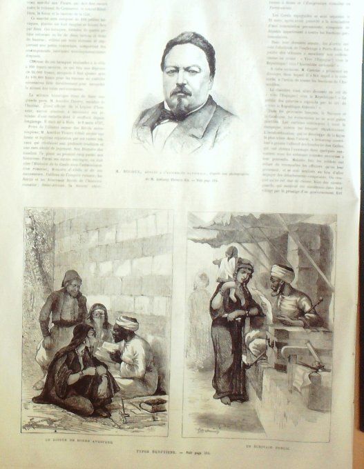 L'Univers illustré 1873 # 941 Egypte Caire allemagne Berlin Bismarck Inde pélerins de Mecque 