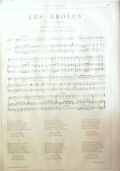 L'Univers illustré 1873 # 942 Cambridge Oxford marquise de Boissy Rome pâques Usa Washington 