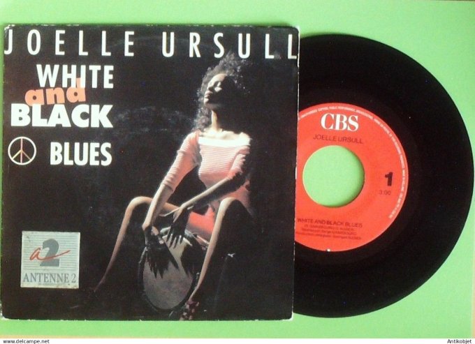 Ursull Joêlle 45T SP White & Black blues 1990