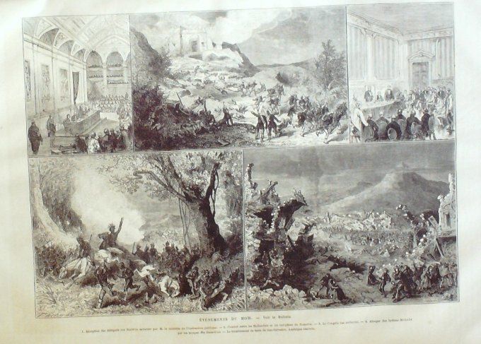 L'Univers illustré 1873 # 946 Bristol Portugal Lisbonne Boulogne pont des îles 