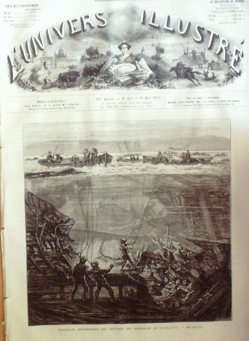 L'Univers illustré 1873 # 947 Ouzbékistan Khiva Usa Mauna Loa éruption Vienne  Rochecordon (37)