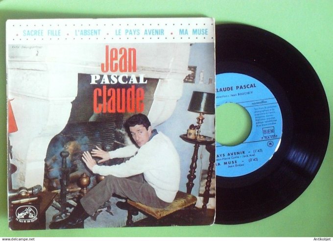 Pascal Jean-Claude 45T EP Sacré fille 1960