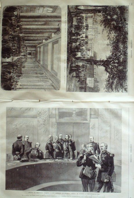 L'Univers illustré 1873 # 968 Verdun (08) Metz (57) Mal Bizaine Espagne Berga guerre civile