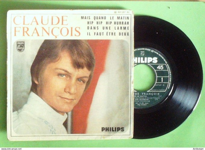 François Claude 45T EP Mais quand le matin 1967