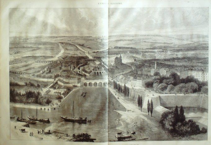 L'Univers illustré 1873 # 974 Metz Ashantees Woolwich Garnet Wolseley 