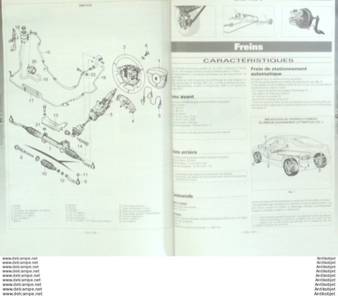 Revue Technique Automobile Renault Laguna II 03/2005  #700