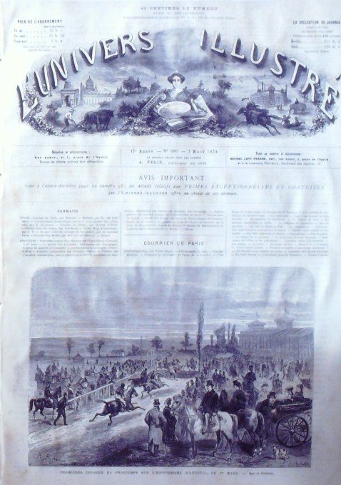 L'Univers illustré 1874 # 989 Ghana Coumassie Guernesey Victor Hugo Pantechnicon