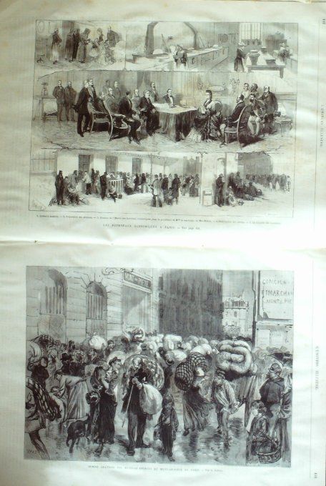 L'Univers illustré 1874 # 989 Ghana Coumassie Guernesey Victor Hugo Pantechnicon