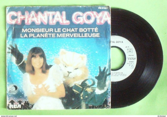 Goya Chantal 45T SP Monsieur le chat botté 1982