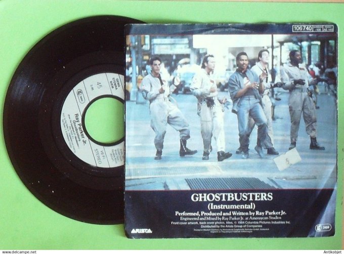 Parker Ray Jr. 45T SP Ghostbusters 1984