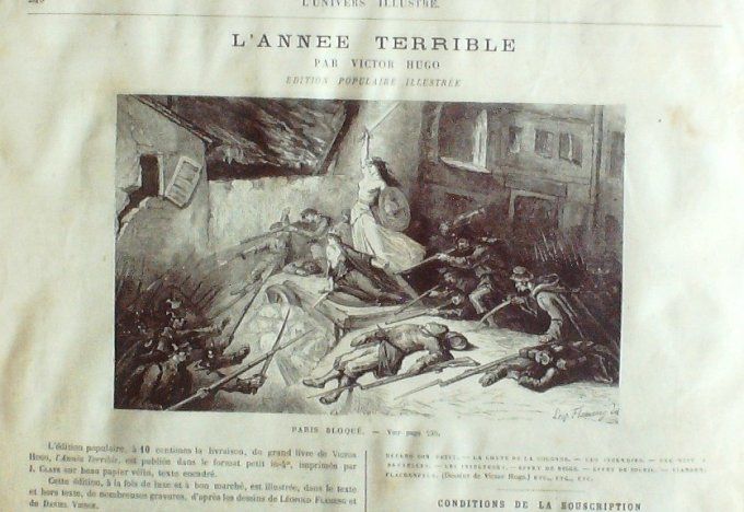 L'Univers illustré 1874 # 994 Cape-Coast Bengale ambassadeur du roi Koffi