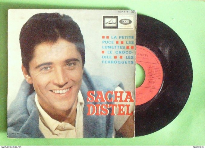 Distel Sacha 45T EP Le crocodile 1966