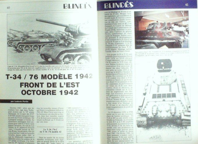 Histoire & Maquettisme 1989 # 9 Mig 15 sous-marin U-Boot VIIC U-69 Blindés T-34/76