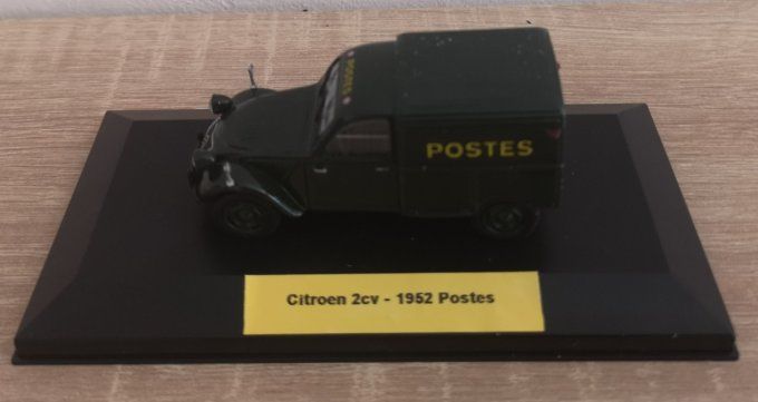 Citroen 2cv AU 1952 Postes