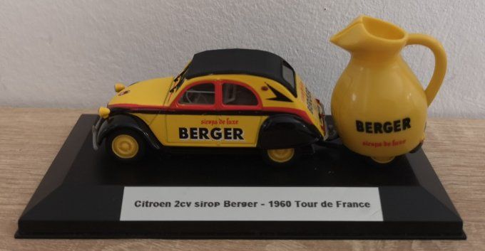 Citroen 2cv Sirop Berger Tour de France 1960